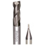 9062020040 - Solid Carbide Square End Mill Z=2 35° - Ø0,4